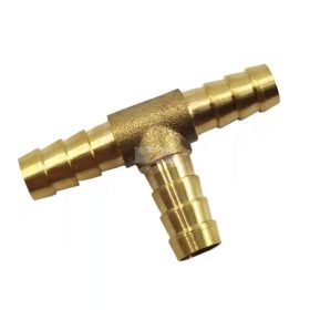 Csőtoldó réz 6/6/6 mm