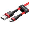 Baseus Cafule USB-Micro USB kábel 2,4A 1méter (piros)