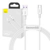 Baseus Superior USB - USB-C Kábel Fehér 66 Watt 1 méter 