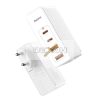 Baseus GaN2 Pro fali töltő, 2x USB + 2x USB-C, 100W, EU (fehér)