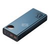 Baseus Powerbank Adaman Metal 20000mAh, PD, QC 3.0, 65W, 2xUSB + USB-C + mikro USB, (kék)