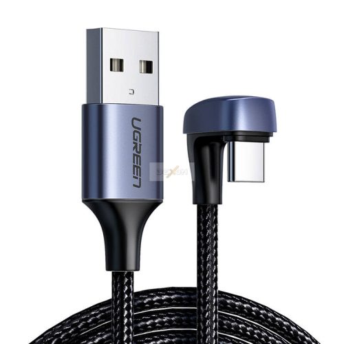 UGREEN USB-C Kábel, 3A, 2m (fekete)