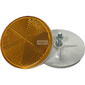 Prizma  kerek sárga csavaros 85 mm