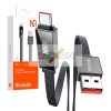 Kábel Mcdodo CA-4980 USB-USB-C 1,2 m-es kijelzővel (fekete)