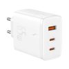  Baseus Wall charger OS-Cube Pro 2xUSB-C + USB, 65W (white)