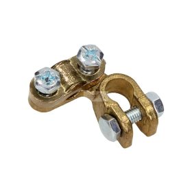 Akkumulátor saru sárgaréz - negatív 