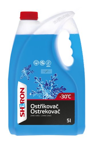 SHERON Téli szélvédőmosó -30 °C 5l kiöntővel			