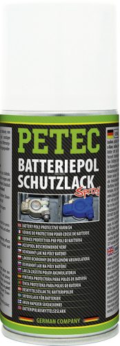 PETEC Akkumulátor csatlakozó védő lakk spray, kék 150 ml