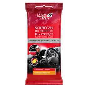 Moje Auto Műszerfalápoló kendő fényes citrom 24db-os