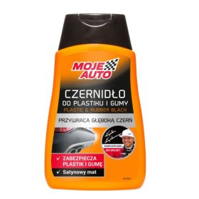 Moje Auto Műanyag és Gumi ápoló fekete 250 ml