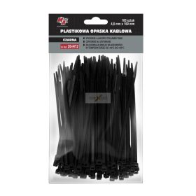   MA Professional Műanyag kábelkötegelő fekete 4,8 mm x 160 mm 100 db