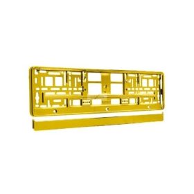 Rendszámtábla tartó Metál Arany