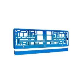 Rendszámtábla tartó Metál Kék