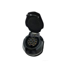 Utánfutó csatlakozó aljzat 13 tüskés