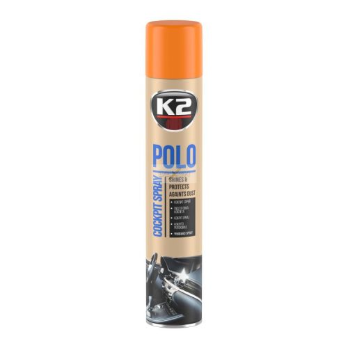 K2 Cocpit Műszerfalápoló Spray Őszibarack 750 ml