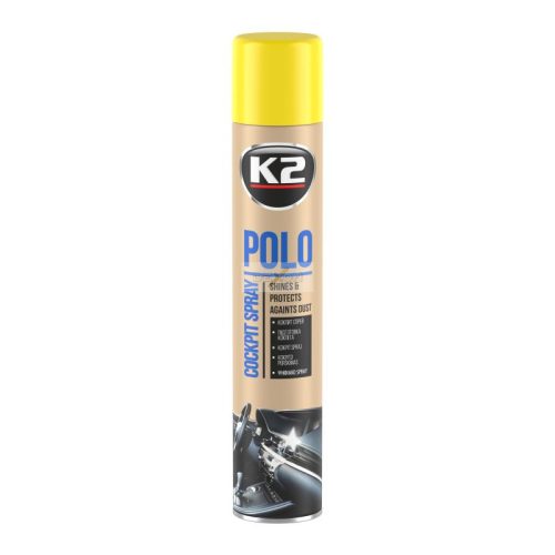 K2 Cocpit Műszerfalápoló Spray Citrom  750 ml