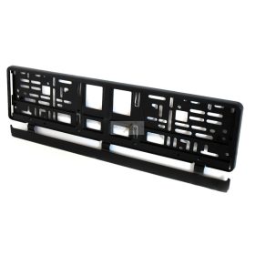 Rendszámtábla tartó fekete