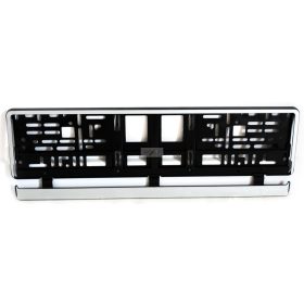 Rendszámtábla tartó ezüst