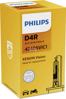 PHILIPS XENON  D4R P32D-6 42V/35W 4600K