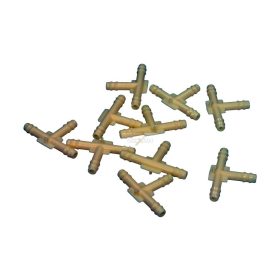 MŰANYAG CSŐTOLDÓ  "T" 4,6/4,6/4,6 MM 10 DB