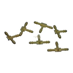 MŰANYAG CSŐTOLDÓ  "T" 3,2/3,2/3,2 MM 5 DB