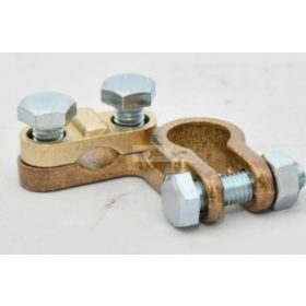 Akkumulátor saru sárgaréz - negatív 