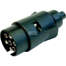 Utánfutó csatlakozó dugó 7 pólus 