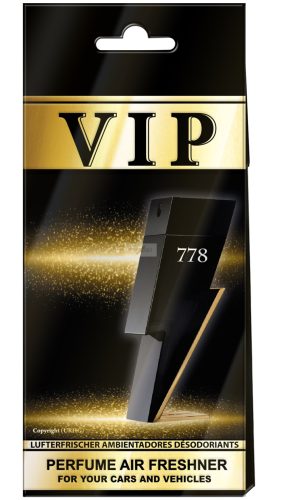 VIP Illatosító férfi 778 Carolina Herrera "Bad Boy"