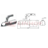 VONÓHOROG KAPCSOLÓFEJ